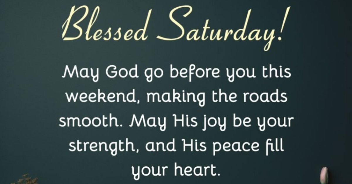 Saturday Blessings