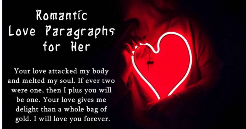 love paragraph