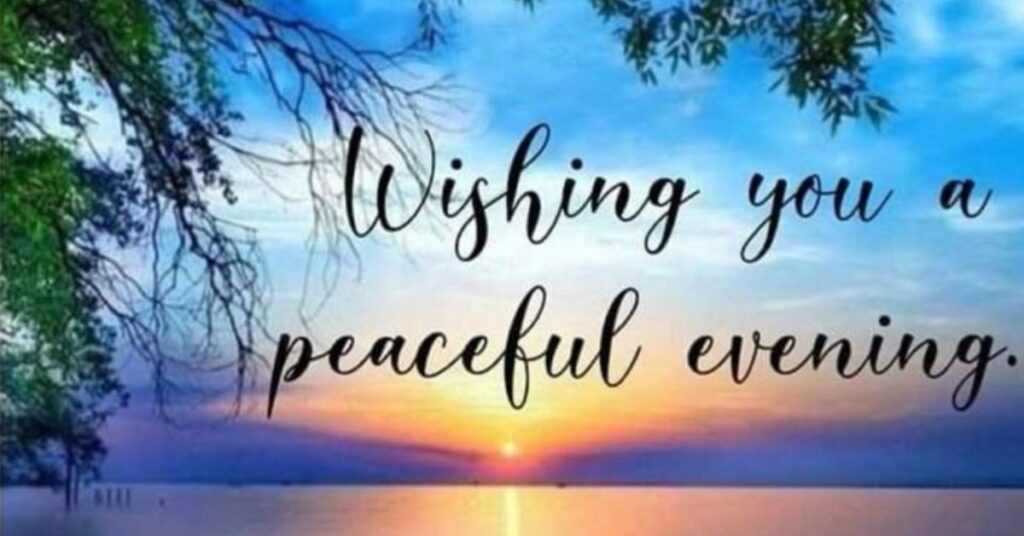 Have an amazing Evening