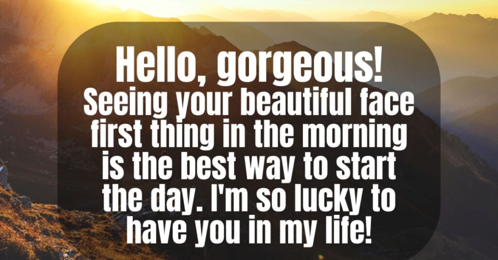 Romantic Good Morning Paragraphs for Her