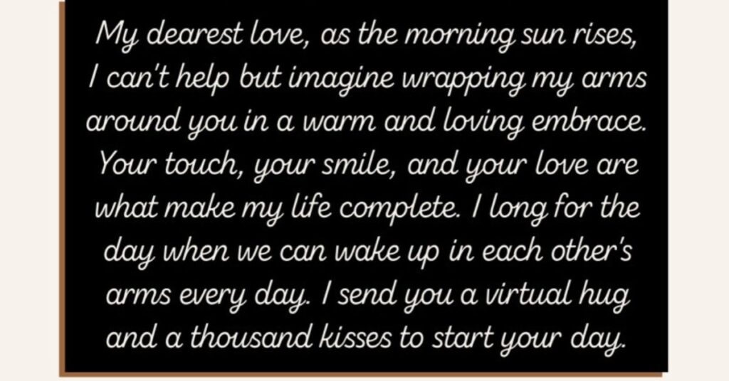 Romantic Love Paragraphs for Him to Wake Up To