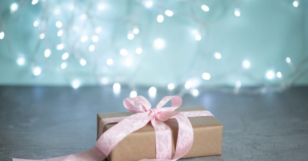 Your gift was the perfect pick me up