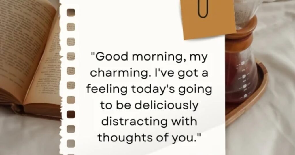 flirty good morning messages