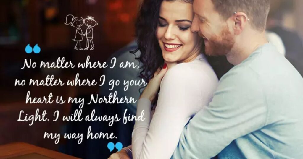 long distance message for my wife