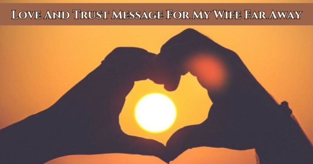 love and trust