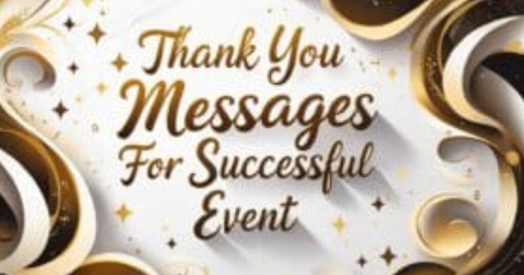 thank you message