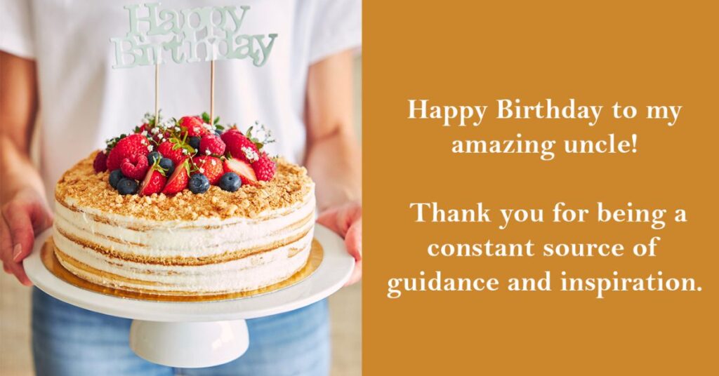 Birthday Wishes For My Uncle