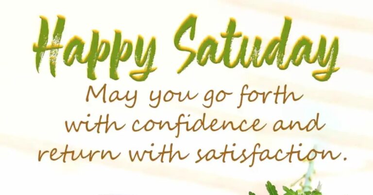 Happy Saturday Quotes