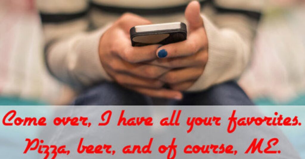 Naughty Text Messages To Tease Him