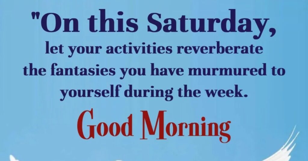 saturday morning quotes
