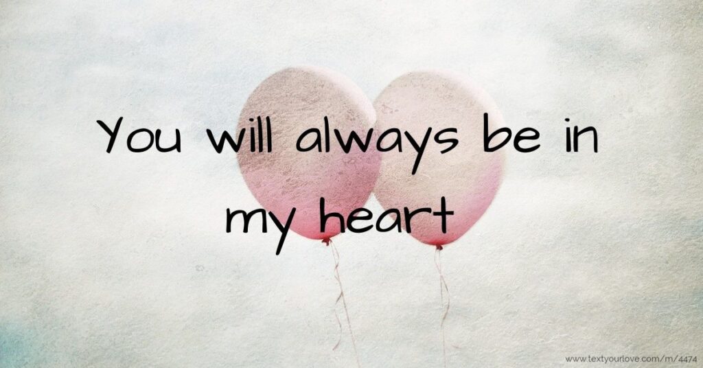 Always in My Heart
