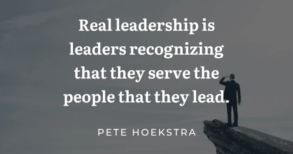 Quotes on Leadership and Responsibility