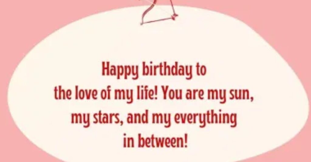 sweet birthday wishes for life partners